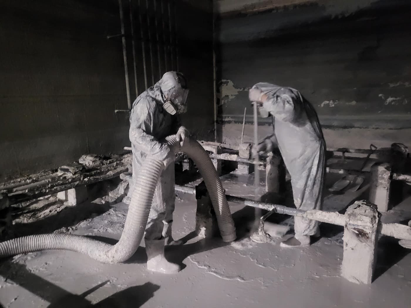 반도체 폐수 슬러지 준설