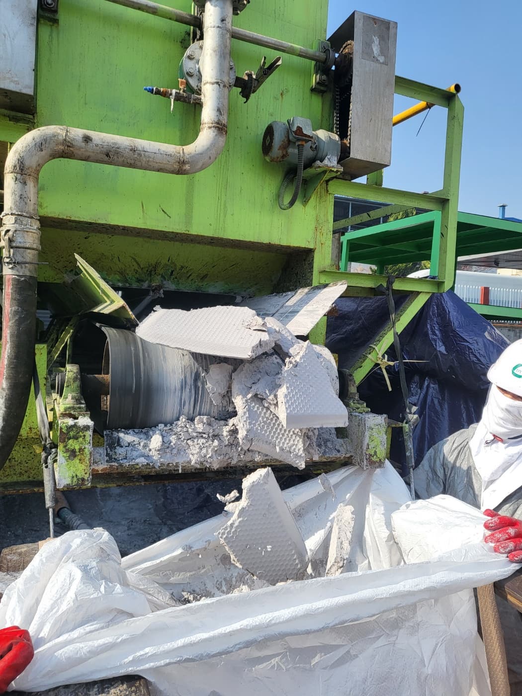 반도체 폐수 슬러지 탈수