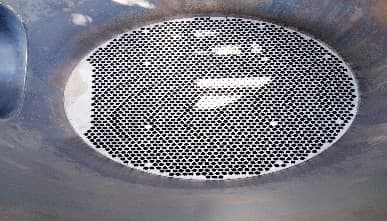 열교환기 세정 완료