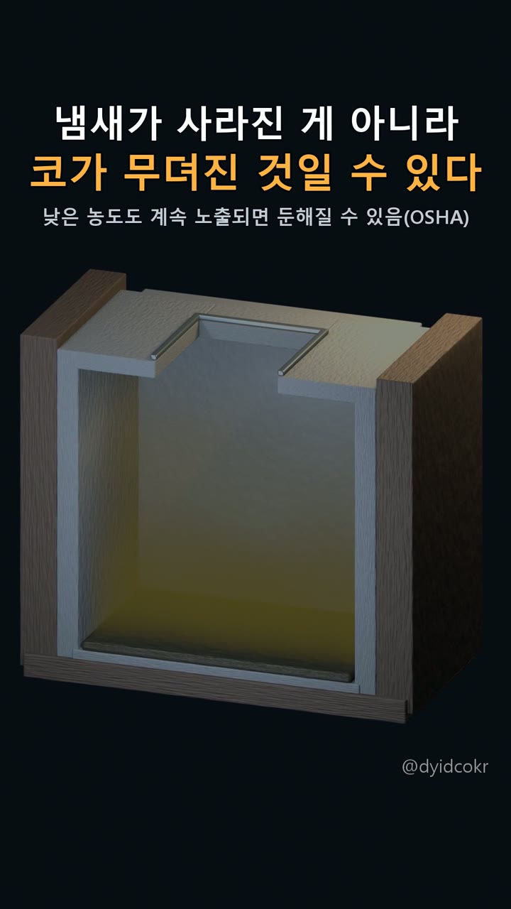 코가 무뎌진 것일 수 있다