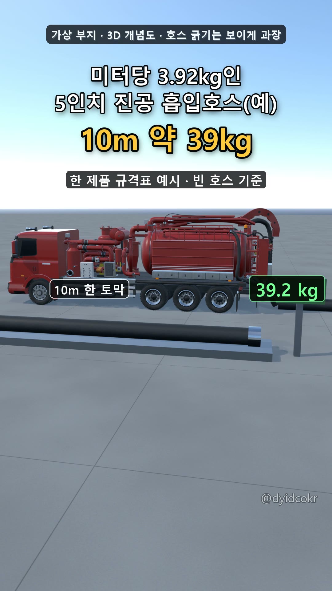 10m 한 토막 약 39kg
