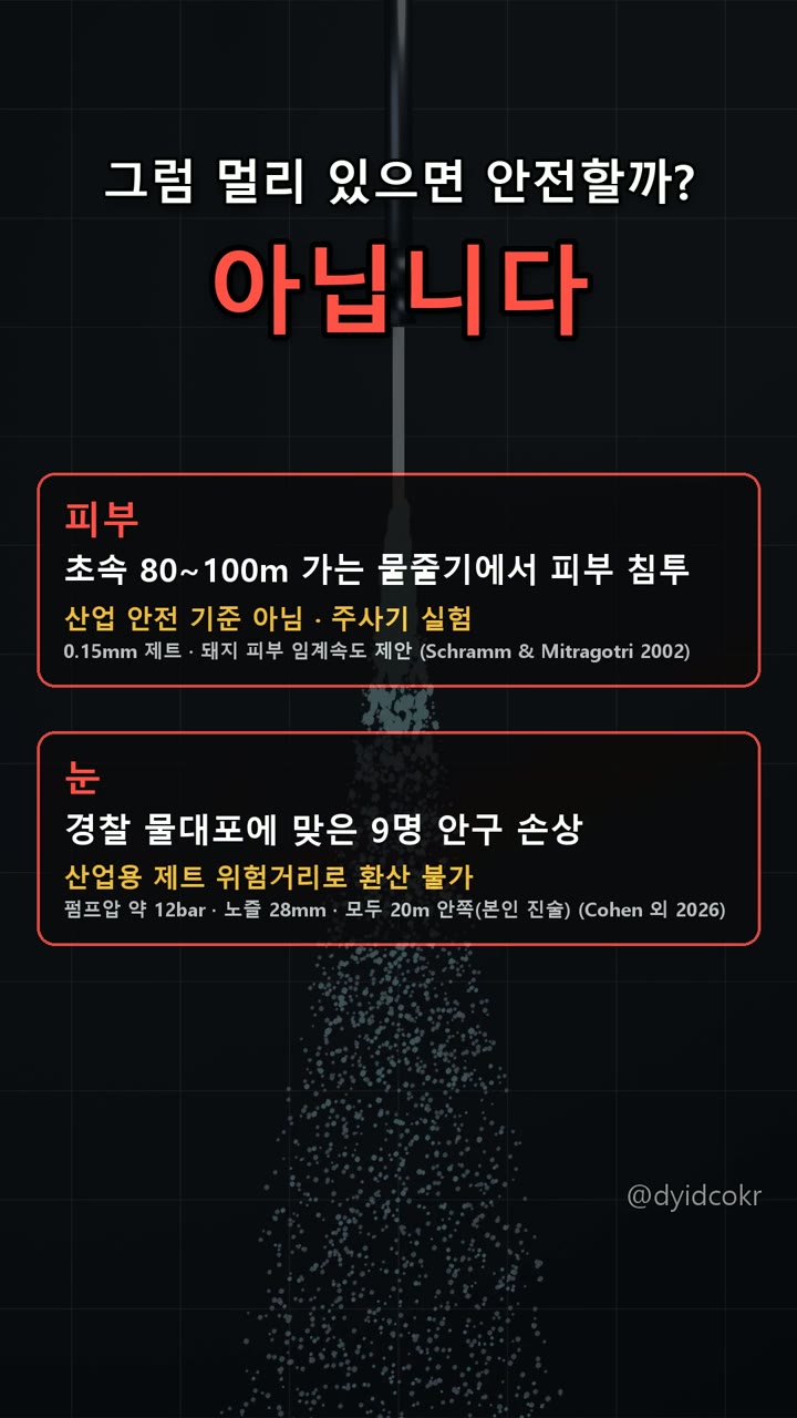 그럼 멀리 있으면 안전할까? 아닙니다